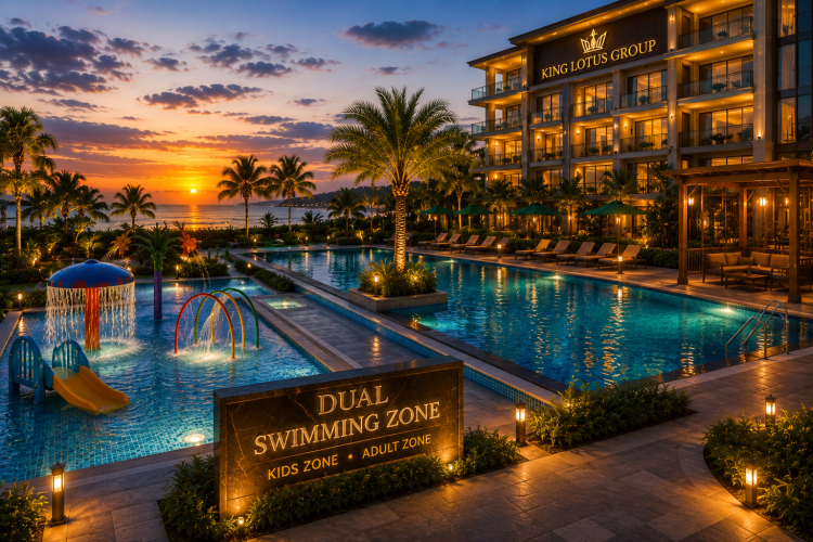 dual swimming zone