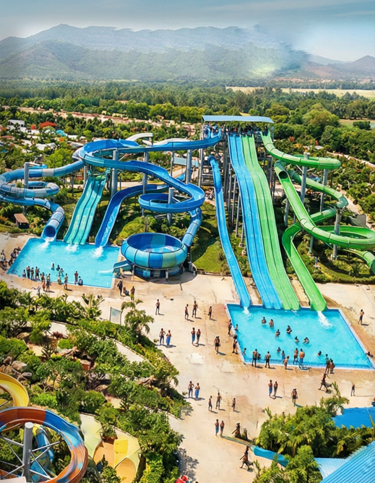 Triple Zone Water Park june